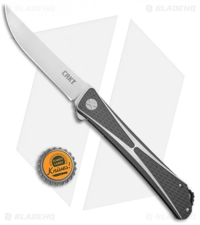 CRKT Jumbones Liner Lock Knife Aluminum (4.8" Satin) 7532 6 CRKT Jumbones Liner Lock Knife Aluminum (4.8" Satin) 7532 - Image 4