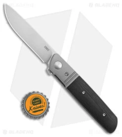 CRKT Kenny Onion Bamboozled Liner Lock Flipper Knife G10 W/ Bolster (3.3" Satin) -Cutting Edge Cutlery Knives Store CRKT Ken Onion Bamboozled LL G 10 Bolster Satin BHQ 178671 jr bottlecap