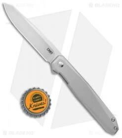 CRKT Ken Onion Facet Frame Lock Spring Assisted Flipper Knife (3.4" Satin) -Cutting Edge Cutlery Knives Store CRKT Ken Onion Facet FL Reverse Tanto Flipper Satin BHQ 138947 jr bottlecap