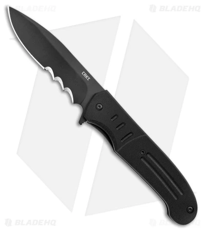 CRKT Ken Steigerwalt Ignitor Spring Assisted Knife Black G10 (3.48") 3 CRKT Ken Steigerwalt Ignitor Spring Assisted Knife Black G10 (3.48")