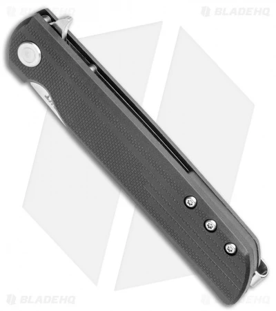 CRKT LCK + Spring Assisted Liner Lock Knife Black GRN (3.3" Satin) 3801 4 CRKT LCK + Spring Assisted Liner Lock Knife Black GRN (3.3" Satin) 3801 - Image 2