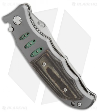 CRKT Lake Sentinel Liner Lock Folding Knife Micarta/Blue (3.3" Satin) 7122M 5 CRKT Lake Sentinel Liner Lock Folding Knife Micarta/Blue (3.3" Satin) 7122M - Image 3