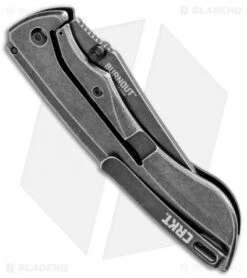 CRKT Lerch Burnout Frame Lock Knife G-10/Carbon Fiber (3.625" Black) 4123K -Cutting Edge Cutlery Knives Store CRKT Lerch Burnout FL G 10 CF Black SW 4123K BHQ 103932 jr side