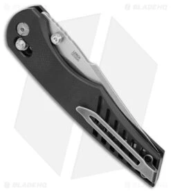 CRKT Lerch Definitive Crossbar Knife G-10 Black (3.7" Stonewash) 3820 -Cutting Edge Cutlery Knives Store CRKT Lerch Definitive Crossbar Knife G 10 Black SW BHQ 179671 jr side