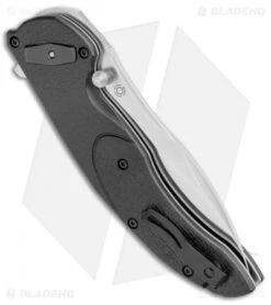 CRKT Linchpin Deadbolt Lock Knife Black G-10 (3.9" Satin) 5405 8 CRKT Linchpin Deadbolt Lock Knife Black G-10 (3.9" Satin) 5405 -Cutting Edge Cutlery Knives Store CRKT Linchpin Deadbolt Black G 10 Satin 5405 BHQ 103622 jr side 2