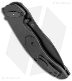CRKT Linchpin Deadbolt Lock Knife Black G-10 (3.9" Black) 5406K -Cutting Edge Cutlery Knives Store CRKT Linchpin Deadbolt Lock Black G 10 Black 5406K BHQ 103623 jr side