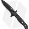 CRKT M21 - 10KSF Liner Lock Folding Knife (3" Black Serr) 2 CRKT M21 - 10KSF Liner Lock Folding Knife (3" Black Serr) -Cutting Edge Cutlery Knives Store CRKT M21 10KSF triple point serr BHQ 51831 er