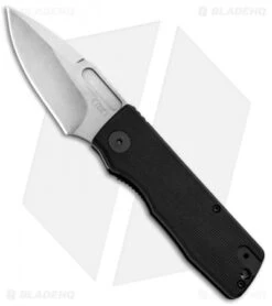 CRKT Mah Journeyer Liner Lock Knife Black GFN (2.75" Stonewash) 6530SW