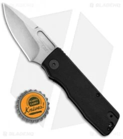 CRKT Mah Journeyer Liner Lock Knife Black GFN (2.75" Stonewash) 6530SW -Cutting Edge Cutlery Knives Store CRKT Mah Journeyer LL Black G 10 SW CR6530SW BHQ 90396 jr bottlecap