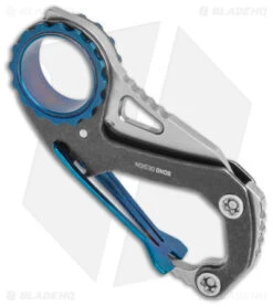 CRKT Mike Bond Compano Sheepsfoot Slip Joint Knife Carabiner (1.44" Satin) -Cutting Edge Cutlery Knives Store CRKT Mike Bond Compano Sheepsfootf SJ Carabiner Satin BHQ 145867 jr side