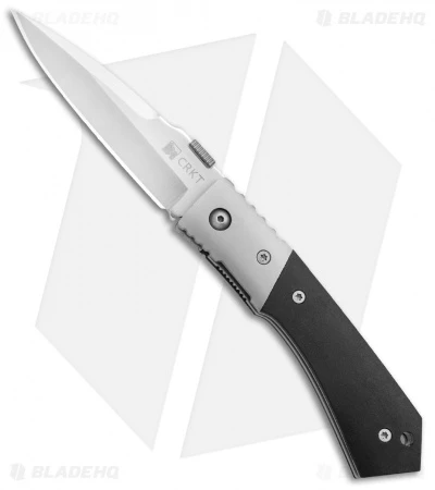 CRKT Mini Tighe Tac Liner Lock Knife (2.6" Satin) 8101 3 CRKT Mini Tighe Tac Liner Lock Knife (2.6" Satin) 8101