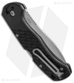 CRKT Noma Lock Back Knife Black GFN (3.3" Satin) 2815 -Cutting Edge Cutlery Knives Store CRKT Noma LB Black GFN 2815 BHQ 51851 jr side
