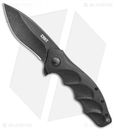 CRKT Onion Foresight Spring Assisted Knife GRN (3.5" Black) K221KKP 3 CRKT Onion Foresight Spring Assisted Knife GRN (3.5" Black) K221KKP