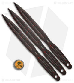CRKT Onion Throwing Knives 3-Piece Set Black (6.25" Black/Red) -Cutting Edge Cutlery Knives Store CRKT Onion Throwing Knives 3 Piece Set Black BHQ 178672 jr bottlecap