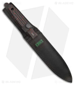 CRKT Onion Throwing Knives 3-Piece Set Black (6.25" Black/Red) -Cutting Edge Cutlery Knives Store CRKT Onion Throwing Knives 3 Piece Set Black BHQ 178672 jr sheath