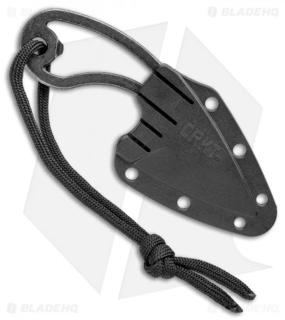 CRKT Owlet Fixed Blade Neck Knife Skeletonized (2.125" Black Stonewash) 2716 5 CRKT Owlet Fixed Blade Neck Knife Skeletonized (2.125" Black Stonewash) 2716 - Image 3