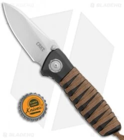 CRKT Parascale Deadbolt Lock Knife Cord Wrap (3.19" Satin) 6235 -Cutting Edge Cutlery Knives Store CRKT Parascale Deadbolt Lock Cord Wrap Satin BHQ 103631 jr bottlecap