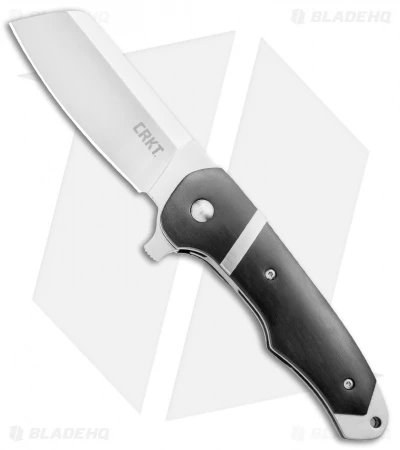 CRKT Philip Booth Ripsnort Liner Lock Flipper Knife Black (2.8" Satin) 7270 3 CRKT Philip Booth Ripsnort Liner Lock Flipper Knife Black (2.8" Satin) 7270
