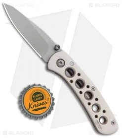 CRKT Pike's Peak Liner Lock Knife Alloy (2.3" Bead Blast) 6601N 9 CRKT Pike's Peak Liner Lock Knife Alloy (2.3" Bead Blast) 6601N -Cutting Edge Cutlery Knives Store CRKT Pikes Peak LL Alloy BB 6601N BHQ 87019 jr bottlecap