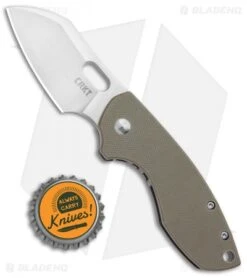 CRKT Pilar Frame Lock Knife Tan G-10 (2.4" Satin D2) -Cutting Edge Cutlery Knives Store CRKT Pilar FL OD Tan G 10 Satin 5311D2T BHQ 93243 jr bottlecap