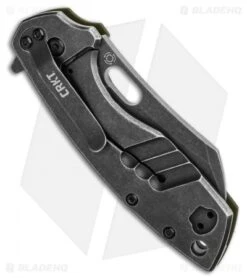 CRKT Pilar Large Frame Lock Knife OD Green G-10 (2.6" Black SW D2) BHQ Exclusive 9 CRKT Pilar Large Frame Lock Knife OD Green G-10 (2.6" Black SW D2) BHQ Exclusive -Cutting Edge Cutlery Knives Store CRKT Pilar Large Frame Lock Knife OD Green G 10 Black SW BHQ 117055 jr side