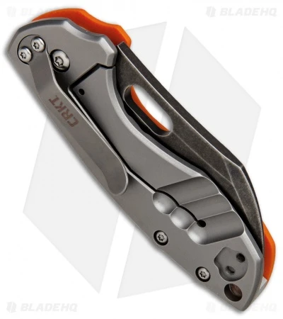 CRKT Pilar Frame Lock Knife Orange G-10 (2.4" Black SW) 5311GKG 4 CRKT Pilar Frame Lock Knife Orange G-10 (2.4" Black SW) 5311GKG - Image 2