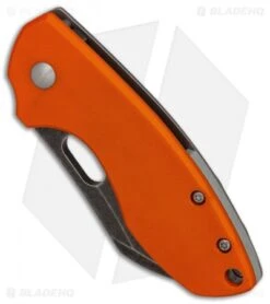 CRKT Pilar Frame Lock Knife Orange G-10 (2.4" Black SW) 5311GKG 12 CRKT Pilar Frame Lock Knife Orange G-10 (2.4" Black SW) 5311GKG -Cutting Edge Cutlery Knives Store CRKT Pilar Orange G10 Acid SW BHQ 84147 er spine