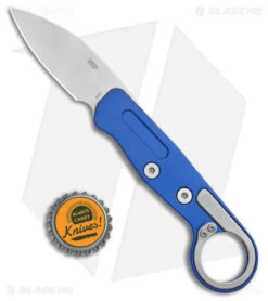 CRKT Provoke EDC Kinematic Morphing Karambit Blue Aluminum (2.56" SW) -Cutting Edge Cutlery Knives Store CRKT Provoke EDC Kinematic Morphing Karambit Blue Aluminum SW BHQ 178651 jr bottlecap