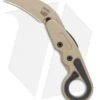 CRKT Provoke Kinematic Morphing Karambit Folding Knife (2.4" Desert Sand) -Cutting Edge Cutlery Knives Store CRKT Provoke Kinematic Morphing Karambit Folding Knife 2.4in Desert Sand 4040DS BHQ 113912 LS