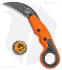 CRKT Provoke Orange Kinematic Morphing Karambit Folding Knife (2.4" Black) 4041O -Cutting Edge Cutlery Knives Store CRKT Provoke Orange Kinematic Morphing Karambit Folding Knife Black 4041O BHQ 119340 jr bottlecap