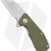 CRKT Razelcliffe Frame Lock Knife OD Green G-10 (2.4" Satin) -Cutting Edge Cutlery Knives Store CRKT Razelcliffe OD Green G 10 SW BHQ 140697 jr