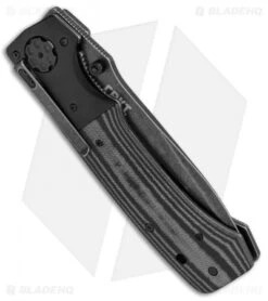 CRKT Ruger Knives All-Cylinders +P Liner Lock Knife G-10 (5" Black SW) R2003K -Cutting Edge Cutlery Knives Store CRKT Ruger All Cylinders P LL G 10 Black SW R2003K BHQ 52576 jr side