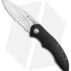 CRKT Ruger Knives High-Brass Spring Assisted Knife Black (3.2" Satin Serr) R2601 -Cutting Edge Cutlery Knives Store CRKT Ruger High Brass SA Black Satin Serr R2602 BHQ 76861 jr