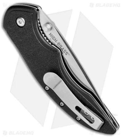 CRKT Ruger Knives High-Brass Spring Assisted Knife Black (3.2" Satin Serr) R2601 5 CRKT Ruger Knives High-Brass Spring Assisted Knife Black (3.2" Satin Serr) R2601 - Image 3