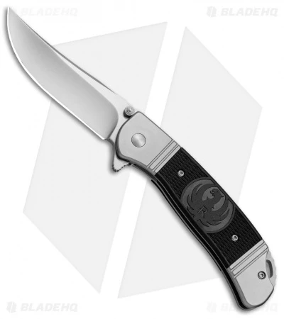 CRKT Ruger Knives Hollow-Point Frame Lock Knife (3.125" Satin) R2302 3 CRKT Ruger Knives Hollow-Point Frame Lock Knife (3.125" Satin) R2302
