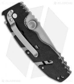 CRKT Ryan Seven Liner Lock Knife (3.375" Bead Blast Serr) 6813 -Cutting Edge Cutlery Knives Store CRKT Ryan Seven LL BB Serr 6813 BHQ 87018 jr side