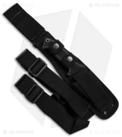 CRKT M60-14PK SOTFB Fixed Blade Knife (4.38" Black Serr) 7 CRKT M60-14PK SOTFB Fixed Blade Knife (4.38" Black Serr) -Cutting Edge Cutlery Knives Store CRKT SOTFB Black Serr M60 14PK BHQ 49847 jr sheath