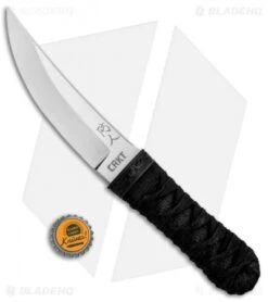 CRKT Sakimori Knife Fixed Blade (5.76" Satin) 2913N -Cutting Edge Cutlery Knives Store CRKT Sakimori Blade Satin 2913N BHQ 15350 jr bottlecap