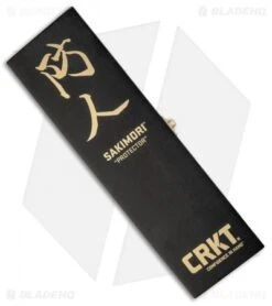 CRKT Sakimori Knife Fixed Blade (5.76" Satin) 2913N -Cutting Edge Cutlery Knives Store CRKT Sakimori Blade Satin 2913N BHQ 15350 jr case closed