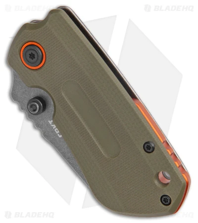 CRKT Schwarz Overland Compact Frame Lock Knife OD Green G-10 (2.24" Black) 6277 4 CRKT Schwarz Overland Compact Frame Lock Knife OD Green G-10 (2.24" Black) 6277 - Image 2