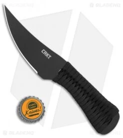 CRKT Scrub Tactical Fixed Blade Knife (3.75" Black) 2712 -Cutting Edge Cutlery Knives Store CRKT Scrub Tactical Black 2712 BHQ 76694 jr bottlecap