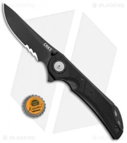 CRKT Seismic Deadbolt Lock Knife Black G-10 (4" Black Serr) 5401K 10 CRKT Seismic Deadbolt Lock Knife Black G-10 (4" Black Serr) 5401K -Cutting Edge Cutlery Knives Store CRKT Seismic Deadbolt Lock Black G 10 Black Serr 5401K BHQ 92336 jr bottlecap