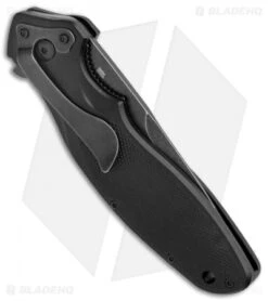 CRKT Shenanigan Spring Assist Knife Black/Veff Serration (3.4" Black SW) K800KKP -Cutting Edge Cutlery Knives Store CRKT Shenanigan LL Black Black SW Veff Serr K800KKP BHQ 124724 jr side