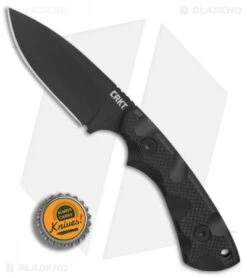 CRKT Siwi Drop Point Fixed Blade Knife Black G-10 (3.34" Black) 2082 9 CRKT Siwi Drop Point Fixed Blade Knife Black G-10 (3.34" Black) 2082 -Cutting Edge Cutlery Knives Store CRKT Siwi Drop Point black G10 black BHQ 76693 er bottlecap