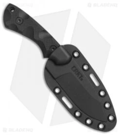 CRKT Siwi Drop Point Fixed Blade Knife Black G-10 (3.34" Black) 2082 8 CRKT Siwi Drop Point Fixed Blade Knife Black G-10 (3.34" Black) 2082 -Cutting Edge Cutlery Knives Store CRKT Siwi Drop Point black G10 black BHQ 76693 er spine