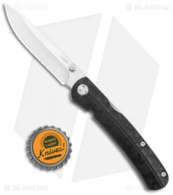 CRKT Steigerwalt Kith Front Lock Knife Black GRN (3" Satin) 6433 -Cutting Edge Cutlery Knives Store CRKT Steigerwalt Kith Front Lock Black GRN Satin 6433 BHQ 126214 jr bottlecap