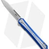 CRKT Stickler Liner Lock Assisted Flipper Knife Blue Aluminum (3.4" Satin) -Cutting Edge Cutlery Knives Store CRKT Stickler LL Assisted Flipper Knife Blue Aluminum 2in Satin BHQ 145866 td