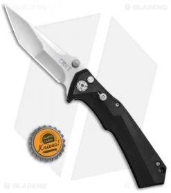 CRKT Tighe Tac Two Tanto Automatic Knife GRN (3.25" Satin) 5235-Conv -Cutting Edge Cutlery Knives Store CRKT Tighe Tac Two Tanto GRN CONV CRKT 5235 BHQ 71811 jr bottlecap