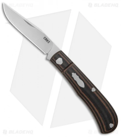 CRKT Rogers Venandi Slip Joint Knife Black/Brown G-10 (3.1" Bead Blast) 3 CRKT Rogers Venandi Slip Joint Knife Black/Brown G-10 (3.1" Bead Blast)