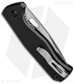 CRKT Voxnaes HVAS Field Strip Knife Black GRN (3.3" Satin) 2817 -Cutting Edge Cutlery Knives Store CRKT Voxnaes HVAS Field Strip Black GRN Satin 2817 BHQ 76673 jr side